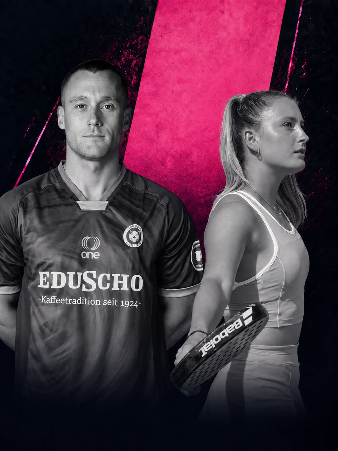 Christian Clemens und Celina Ermann im Creator × Profi Teammotiv