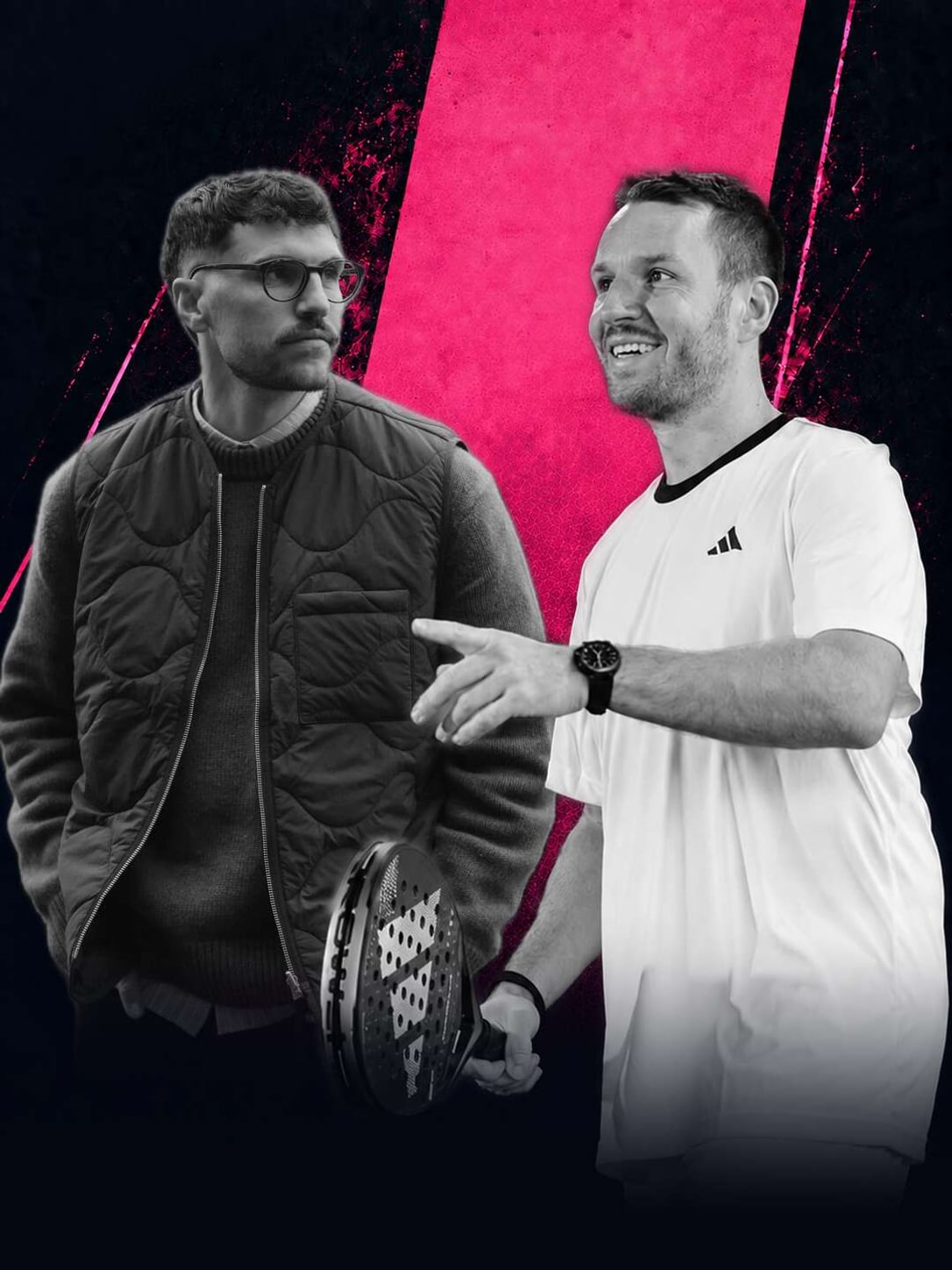 Niclas Julien Kroll und Daniel Lingen im Creator × Profi Teammotiv